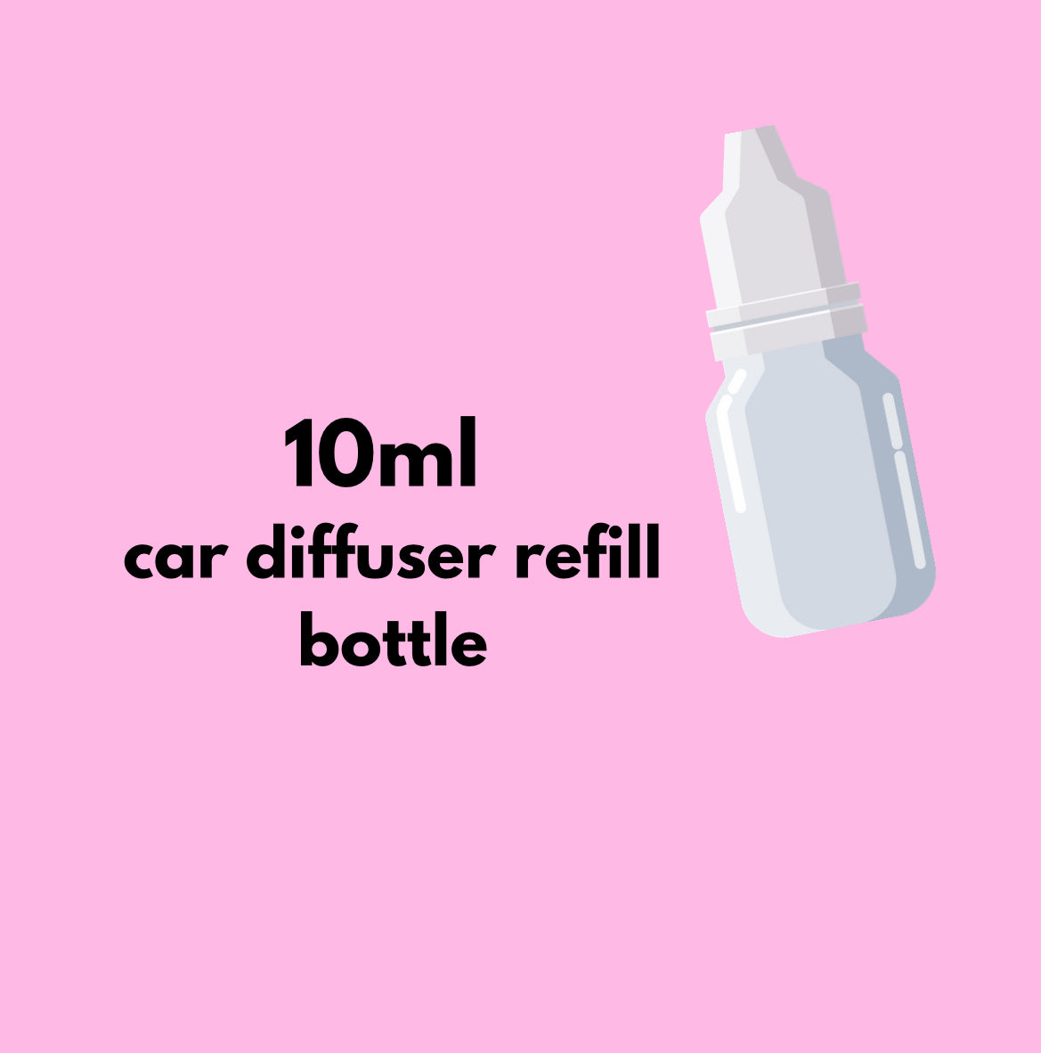 10ml car diffuser refill bottle