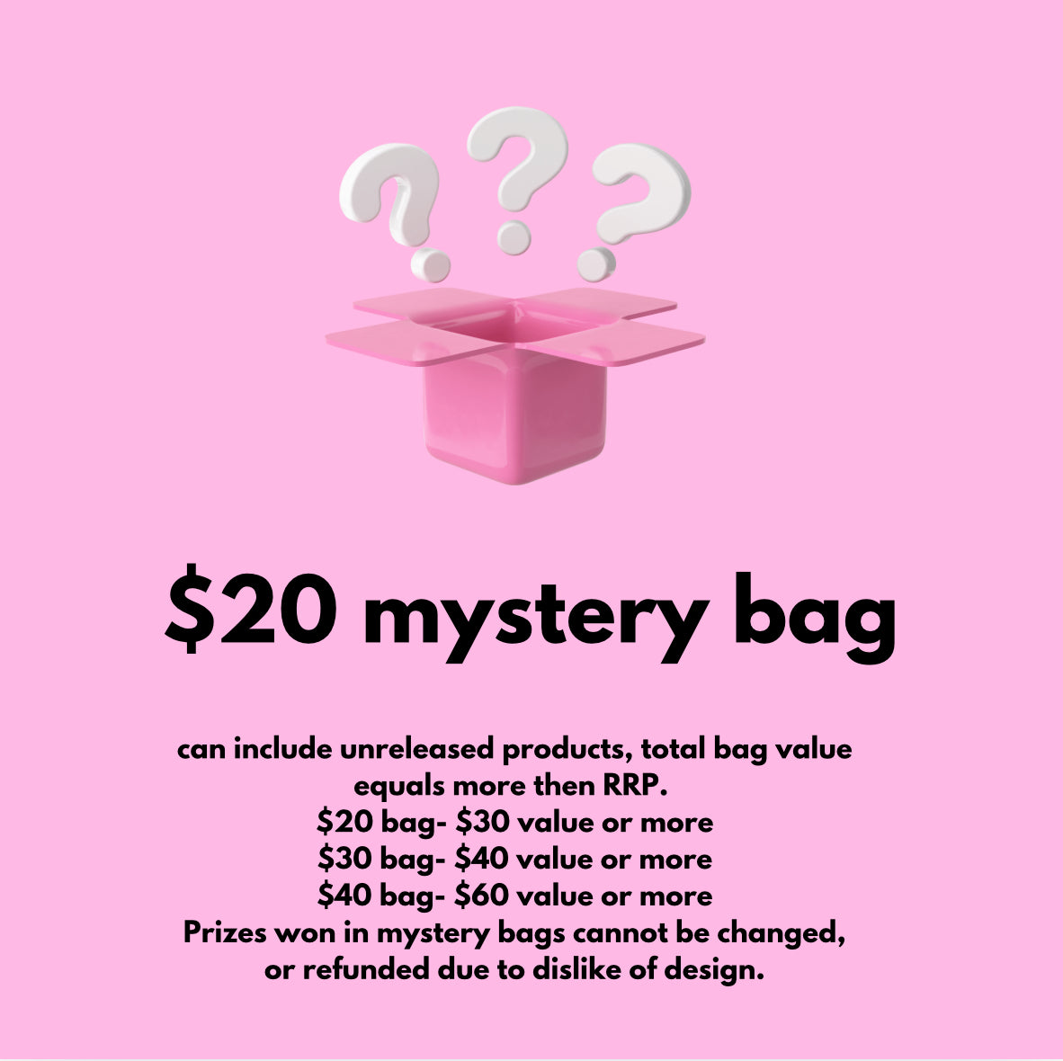 $20 mystery bag